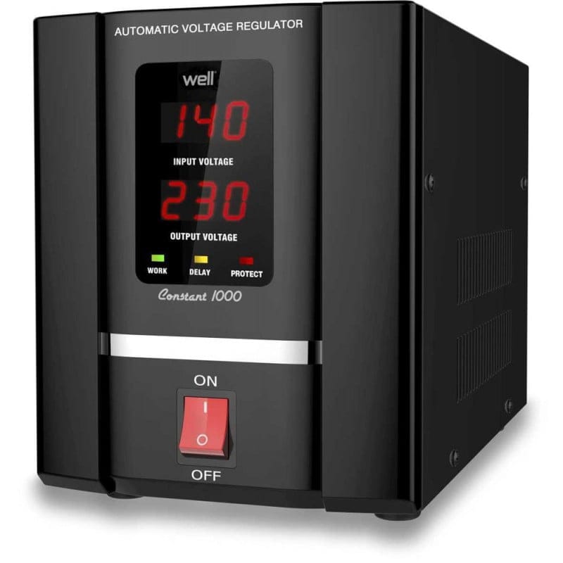 Automatic Voltage Stabilizer with SERVO MOTOR 1000VA