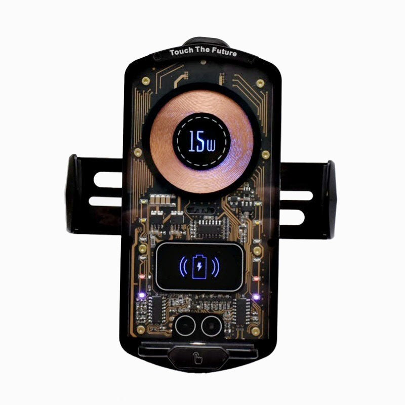A6 Car Mount with 15W Wireless Charging and Touch Control