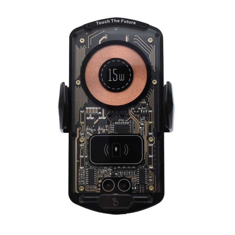 A6 Car Mount with 15W Wireless Charging and Touch Control