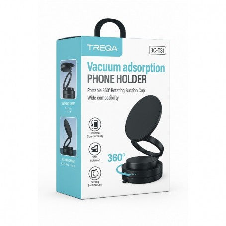 BC-T31 Magnetic Phone Holder with Suction Cup for Car