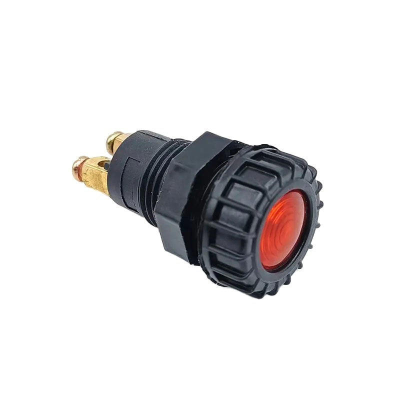 E10 LED Indicator Light Holder 12V-24V / Red