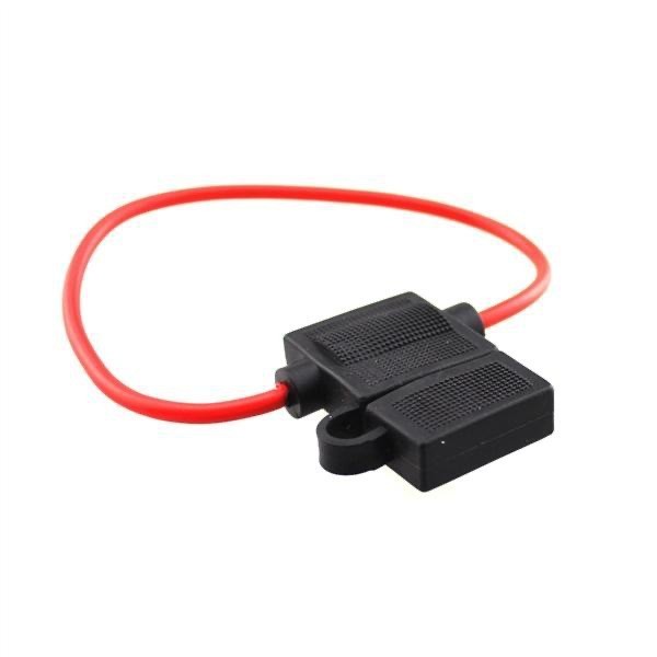 Automotive Safety Fuse Holder 19x13mm, in-line