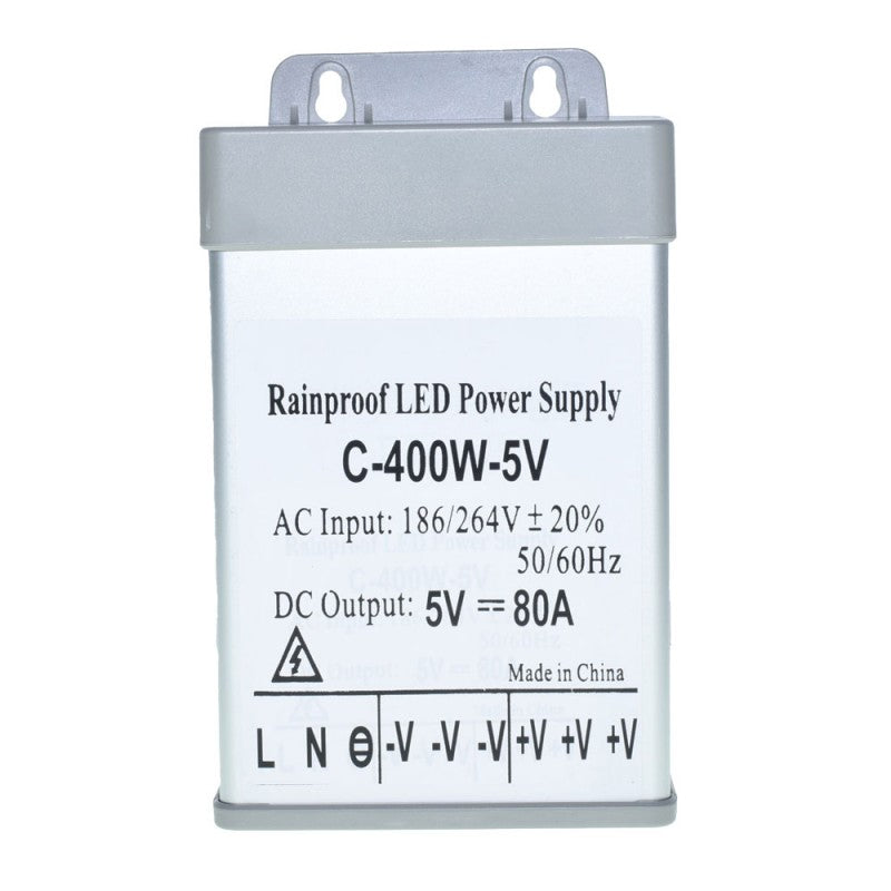 Power Supply, Outdoor, 5V, 400W, 80A, IP52