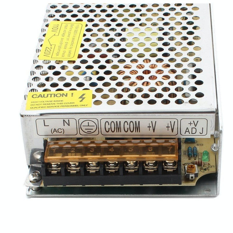 Slim Power Supply, Metal Casing, Indoor, 12V, 100W, 8.3A