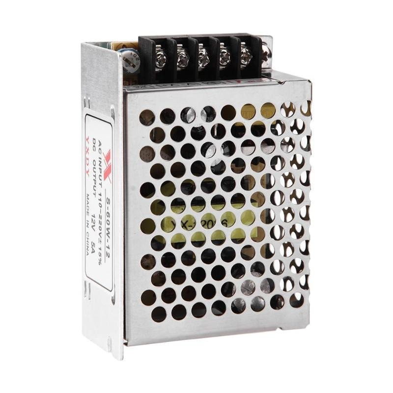 Power Supply, Metal Case, Indoor, 5V, 25W, 5A
