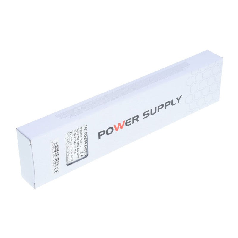 Power Supply, Slim, Indoor, 12V, 120W, 10A