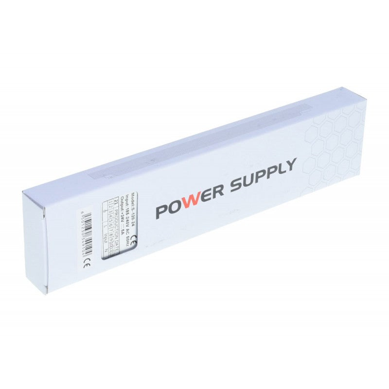 Power Supply, Slim, Indoor, 24V, 5A, 120W
