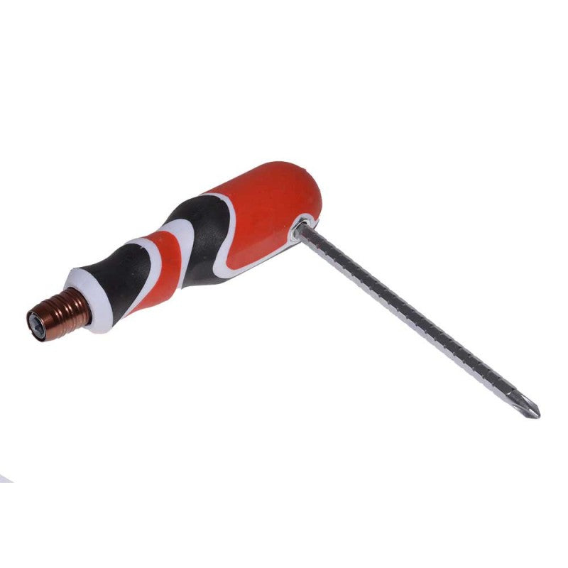Chrome-Vanadium Mechanical Screwdriver with Two Heads +
