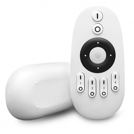 LED CCT Monocolor Controller Remote, 4 Zones, 2.4GHz RF - Intensity and Temperature Adjustment