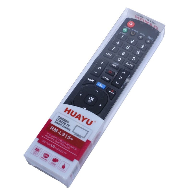 Remote control for LG TV, Universal, LED/LCD
