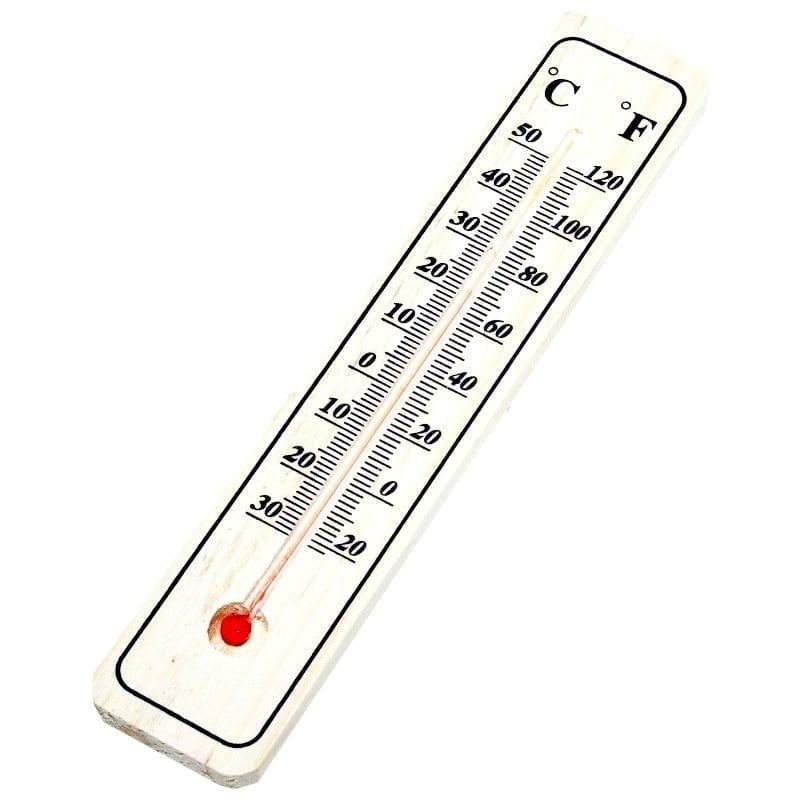 Wooden Thermometer -30 + 50˚C