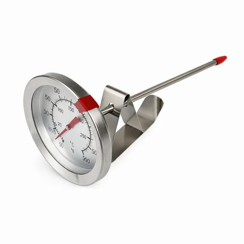 Analog Metallic Thermometer with Rod for High Temperatures up to 300 degrees Celsius with 120 mm Rod – Ovens and HoReCa