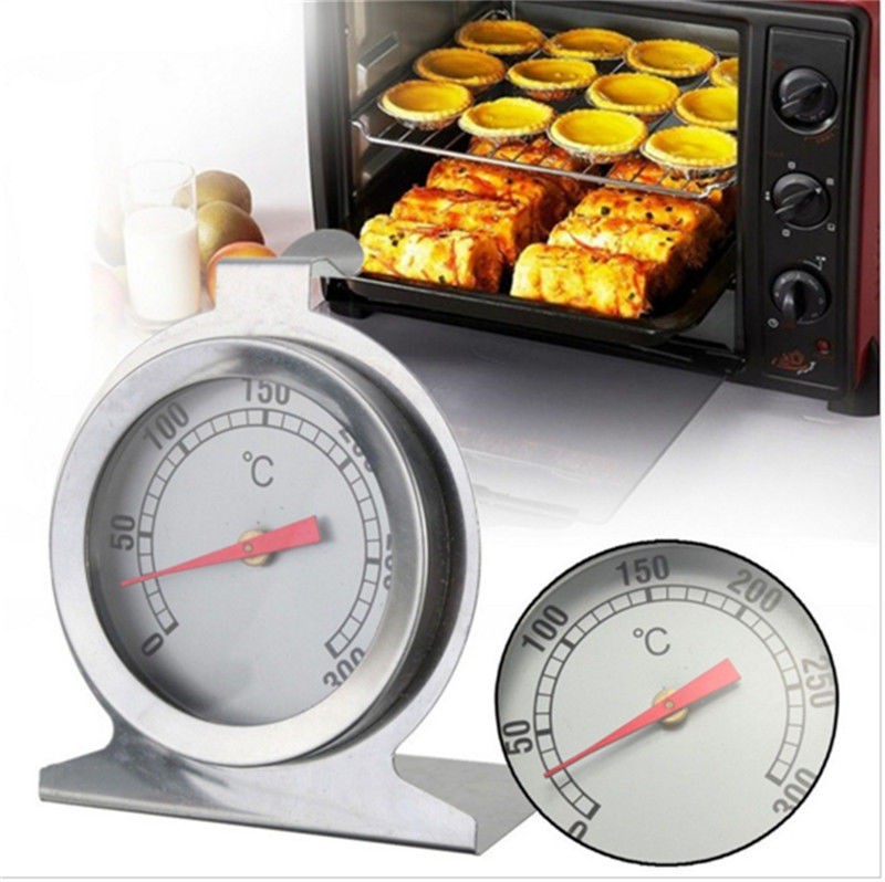 Metallic Oven Thermometer 300˚C, Pizza/Bread/Pretzel Oven