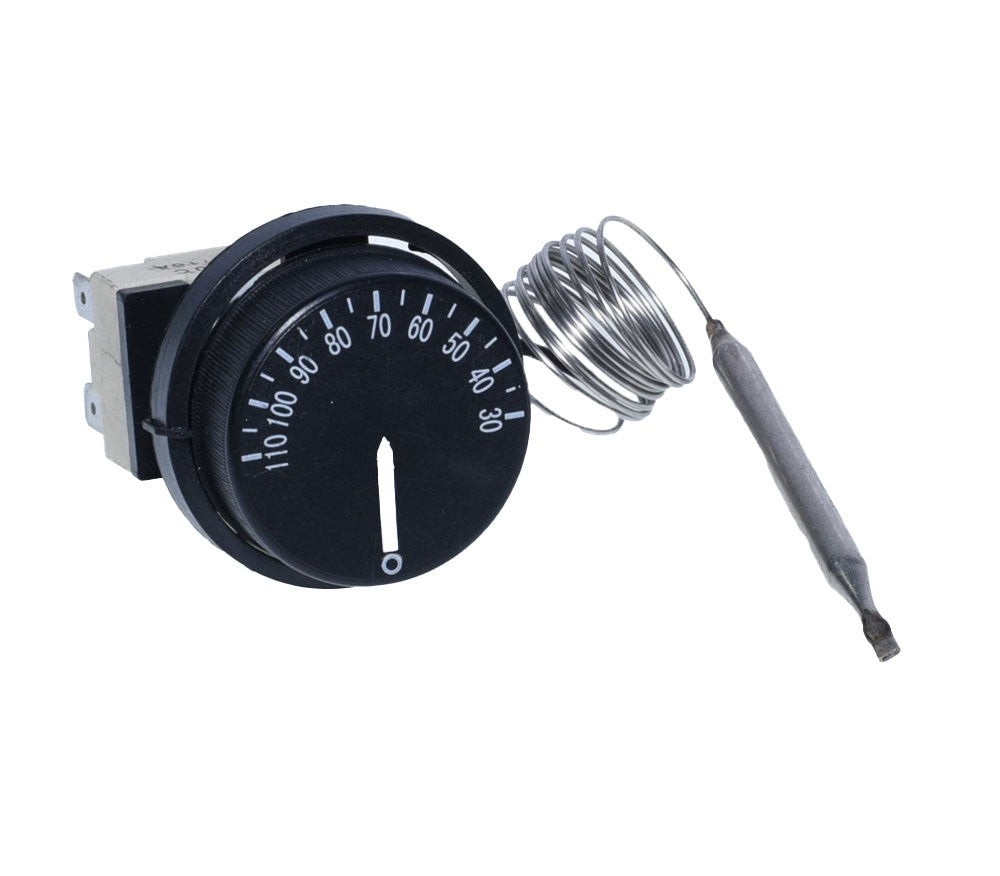 Adjustable Stainless Steel Thermostat 3P 30 - 90˚C