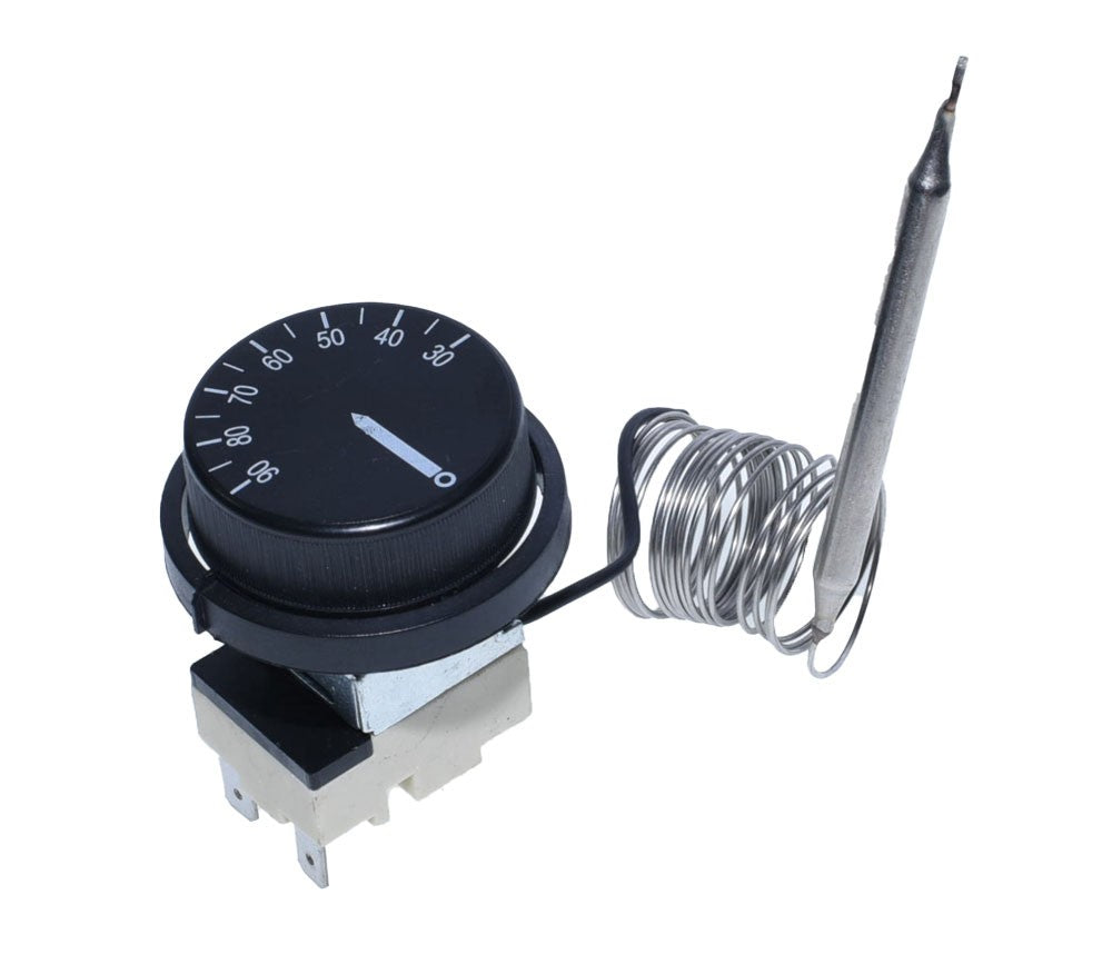Adjustable Stainless Steel Thermostat 3P 30 - 90˚C