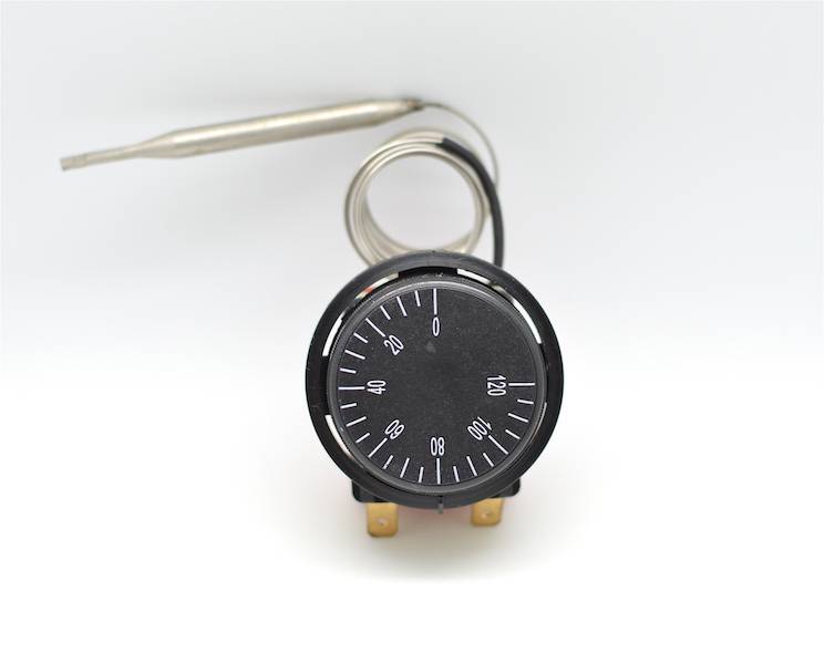 Adjustable Thermostat 30-120°C with Stainless Steel Probe
