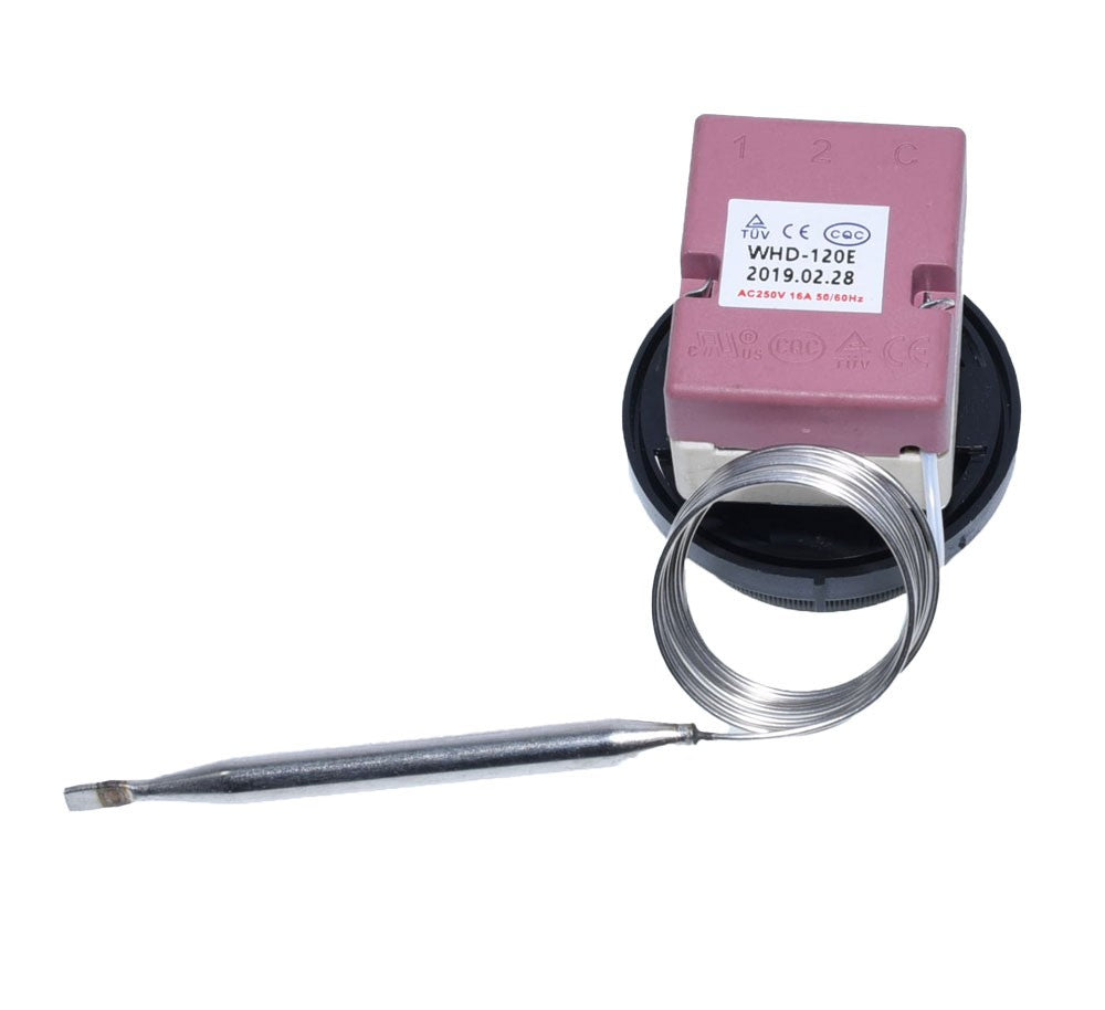 Adjustable Thermostat 30-120°C with Stainless Steel Probe