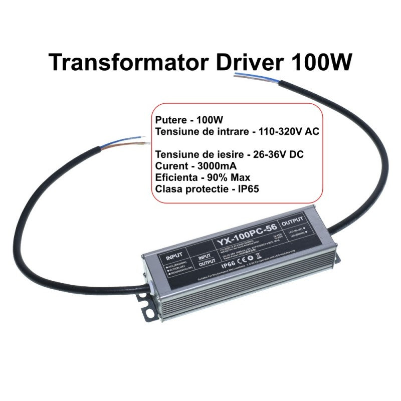 LED Driver for powering LEDs, 26-36V, Power 100W