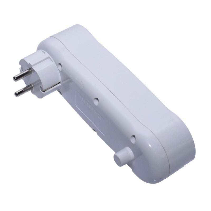 Triple Socket 2 Euro+1 Schuko with 2 USB