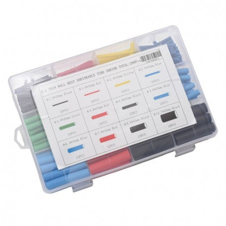Heat Shrink Tubing 3:1 Waterproof with Silicone, 280pcs / Set