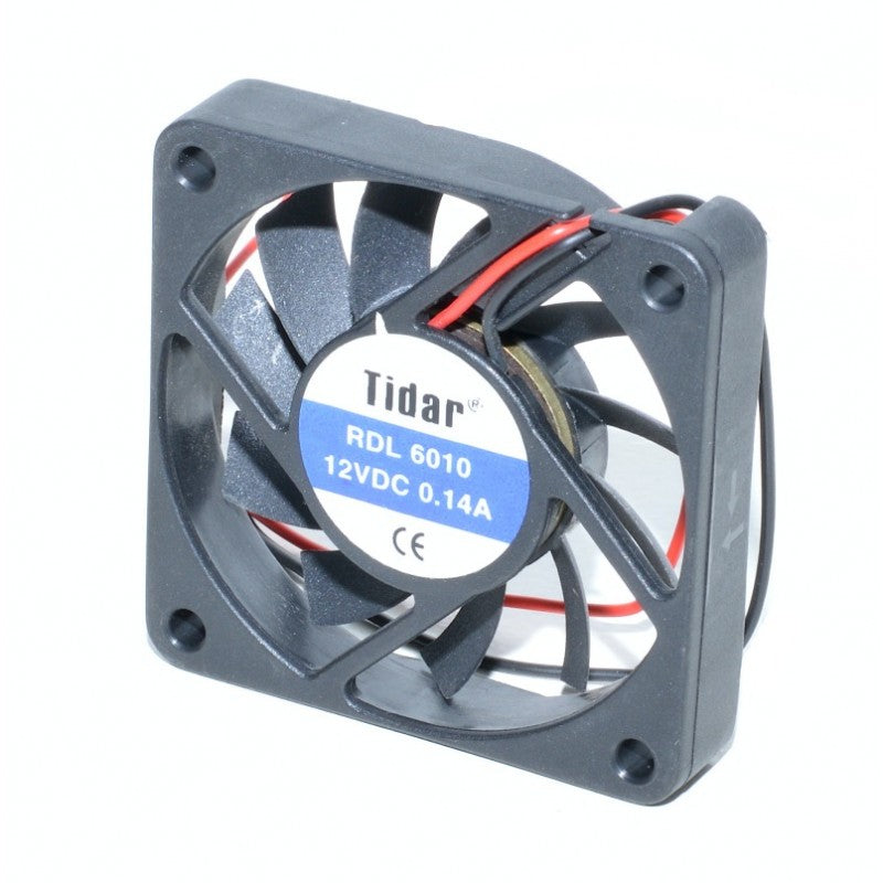 Square Fan 12V, 60 x 60 x 10mm