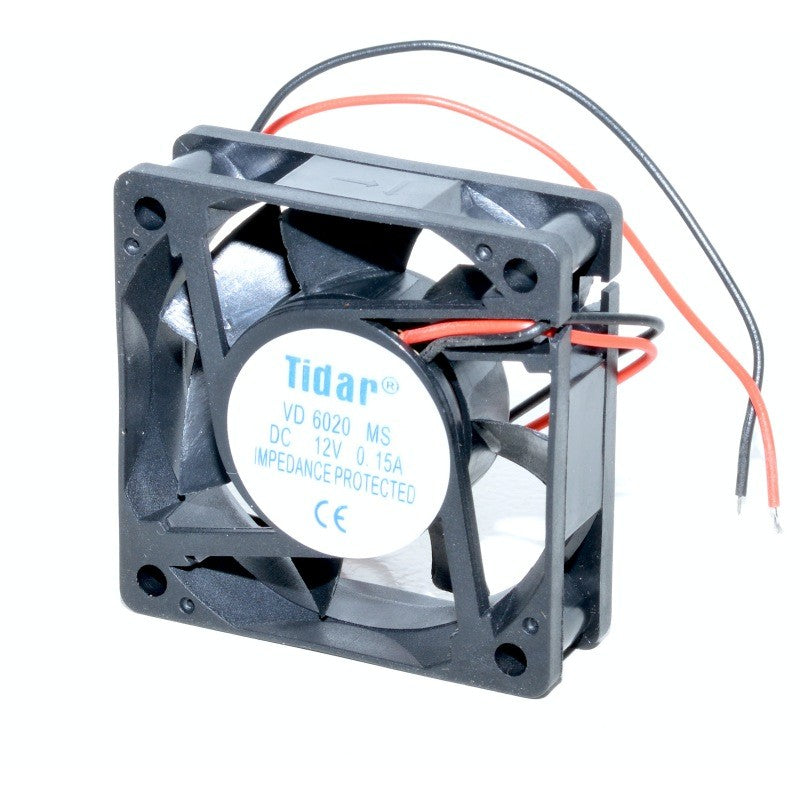 Square Fan 12V, 60 x 60 x 20mm