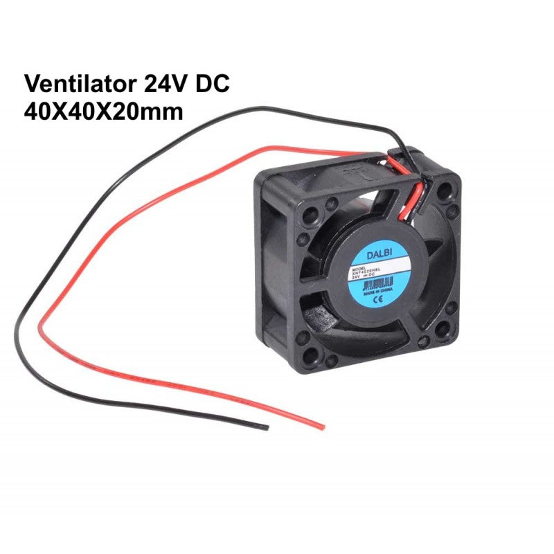 Axial Fan 24V, 40x40x20 mm, Cooler Type, 0.8W