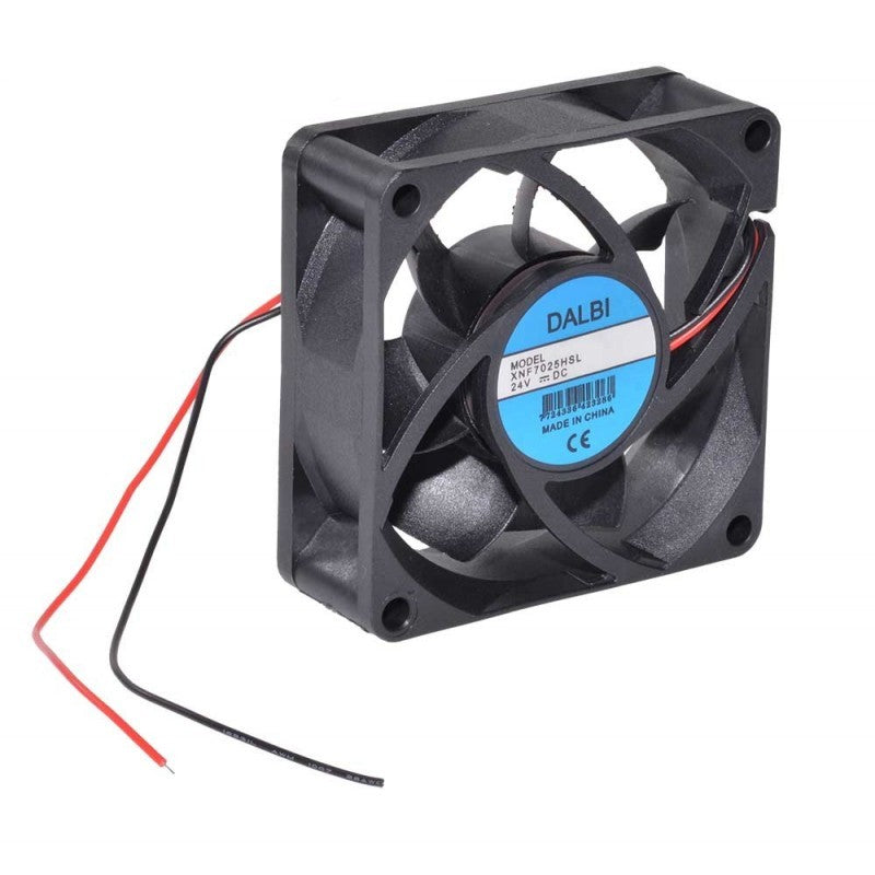 Axial Fan 24V, 70x70x25 mm, Cooler Type, 1.75W