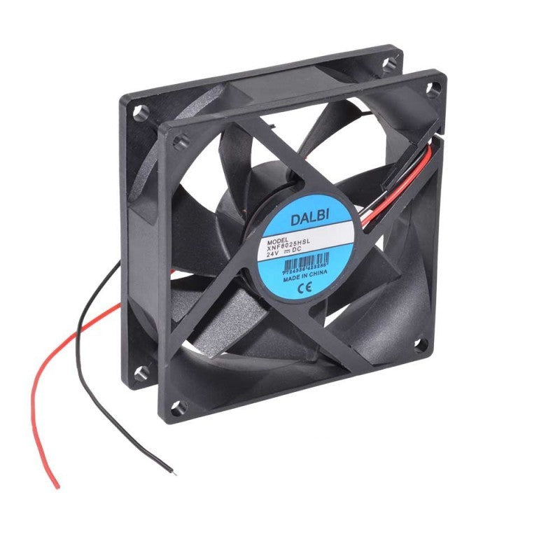 Axial Fan 24V, 80x80x25 mm, Cooler Type, 1.75W