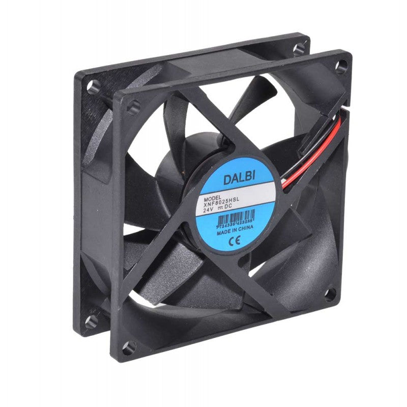 Axial Fan 24V, 80x80x25 mm, Cooler Type, 1.75W