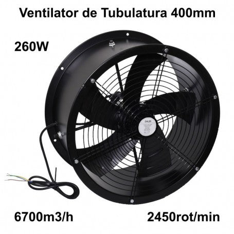 In-Line Axial Fan 400mm / 260W - YWF-400