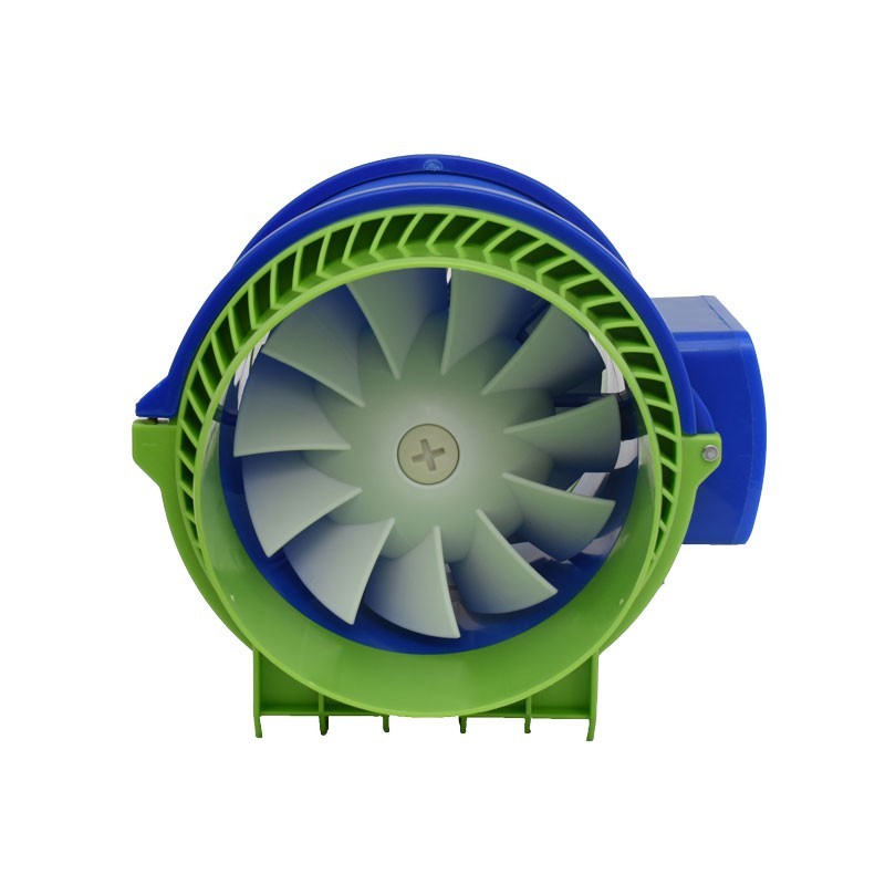 Professional Inline Duct Fan HZ-100, Power 30W, Airflow 220m3/h, Ø100mm - Dalbi HZ-100