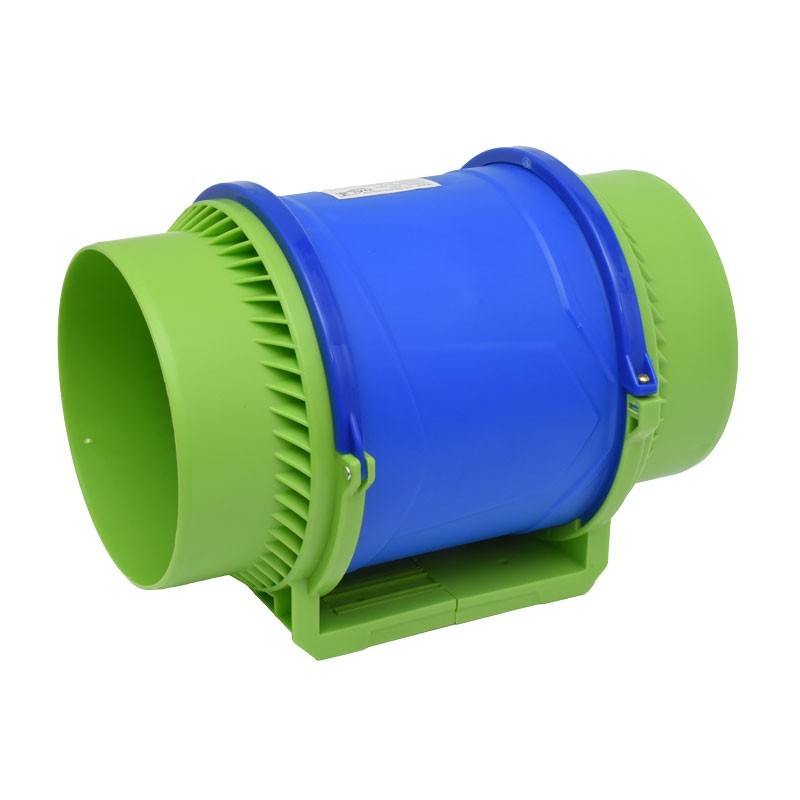 Bidirectional Booster Fan 6'' (150mm), 40W, 600m3/h, Remote Control - Duct Mounted HZ-150H