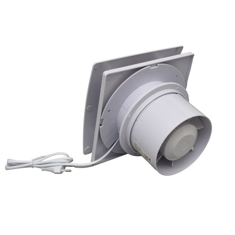 Square Bathroom Fan HD125 - 15W / Brushless Motor