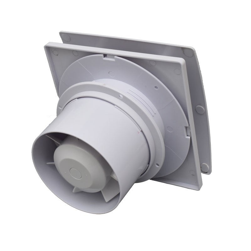 Square Bathroom Fan HD125 - 15W / Brushless Motor