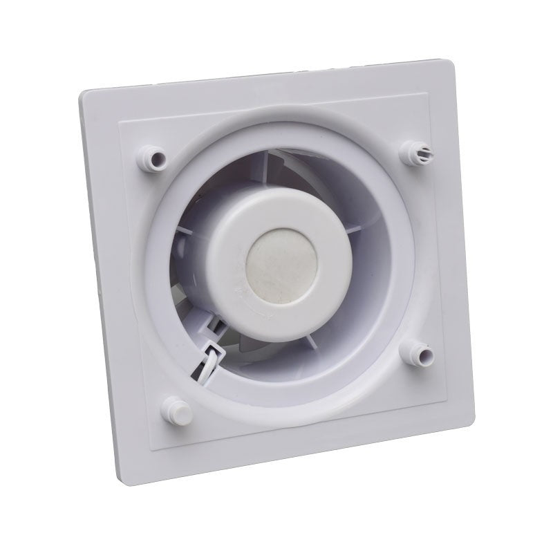 HD100 Square Bathroom Fan - 5W / Brushless Motor