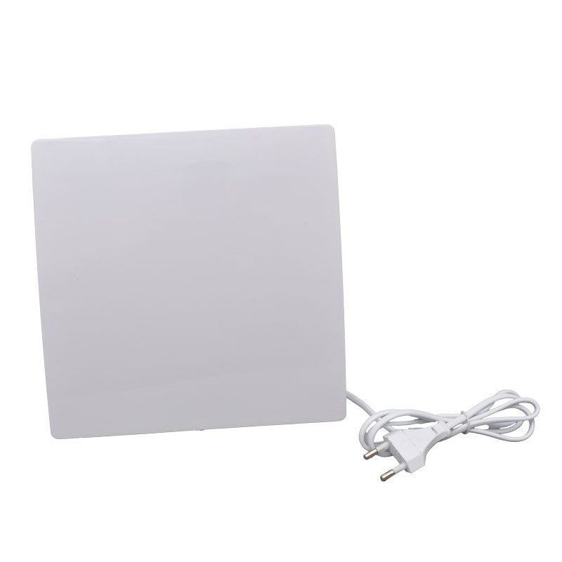 HD100 Square Bathroom Fan - 5W / Brushless Motor