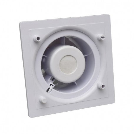 HD150 Square Bathroom Fan - 15W / Brushless Motor