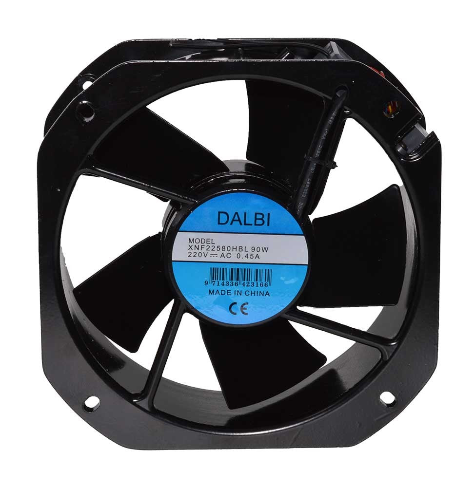 220V Bearing Fan, 225x225x80mm, 90W